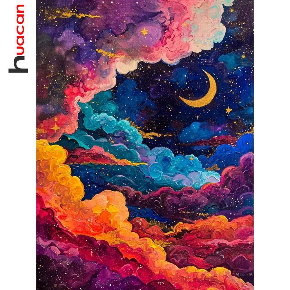 Embroidery Quilting - Huacan 다이아몬드 페인팅 동물 팬더 풀