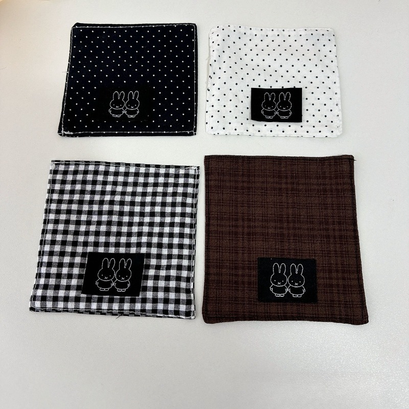 Embroidery Cloth - 귀엽고 예쁜 미피 시리즈 천 컵받침