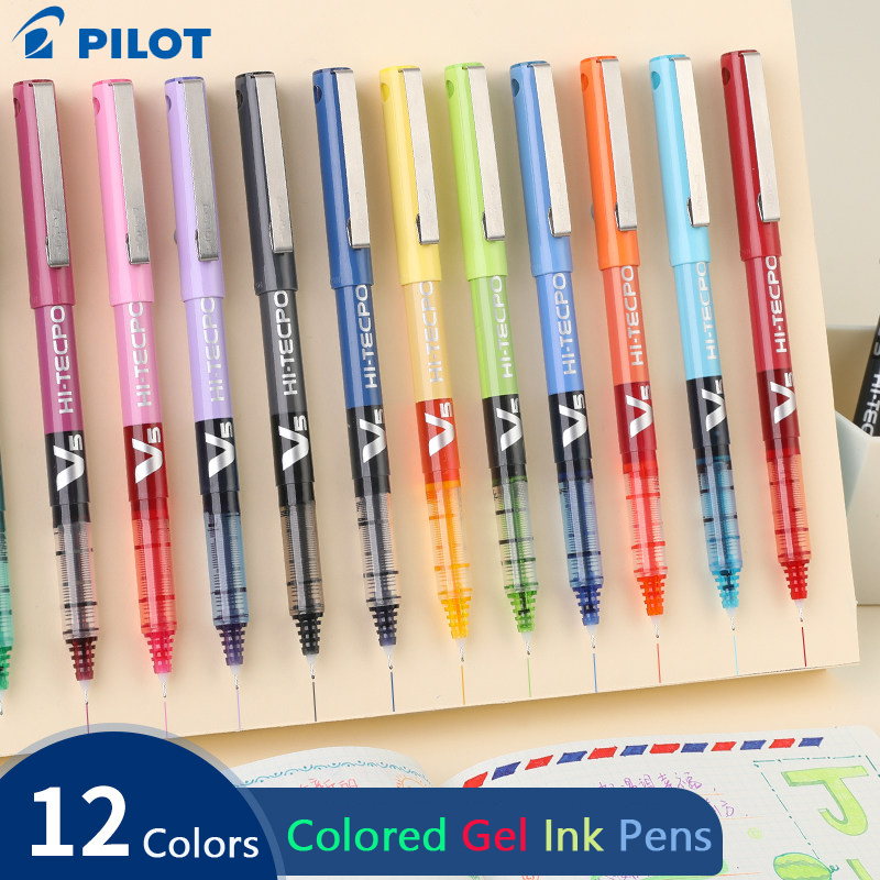 Pilot Pen G2 - 파일럿 V5 액체 잉크 롤러볼 펜,
