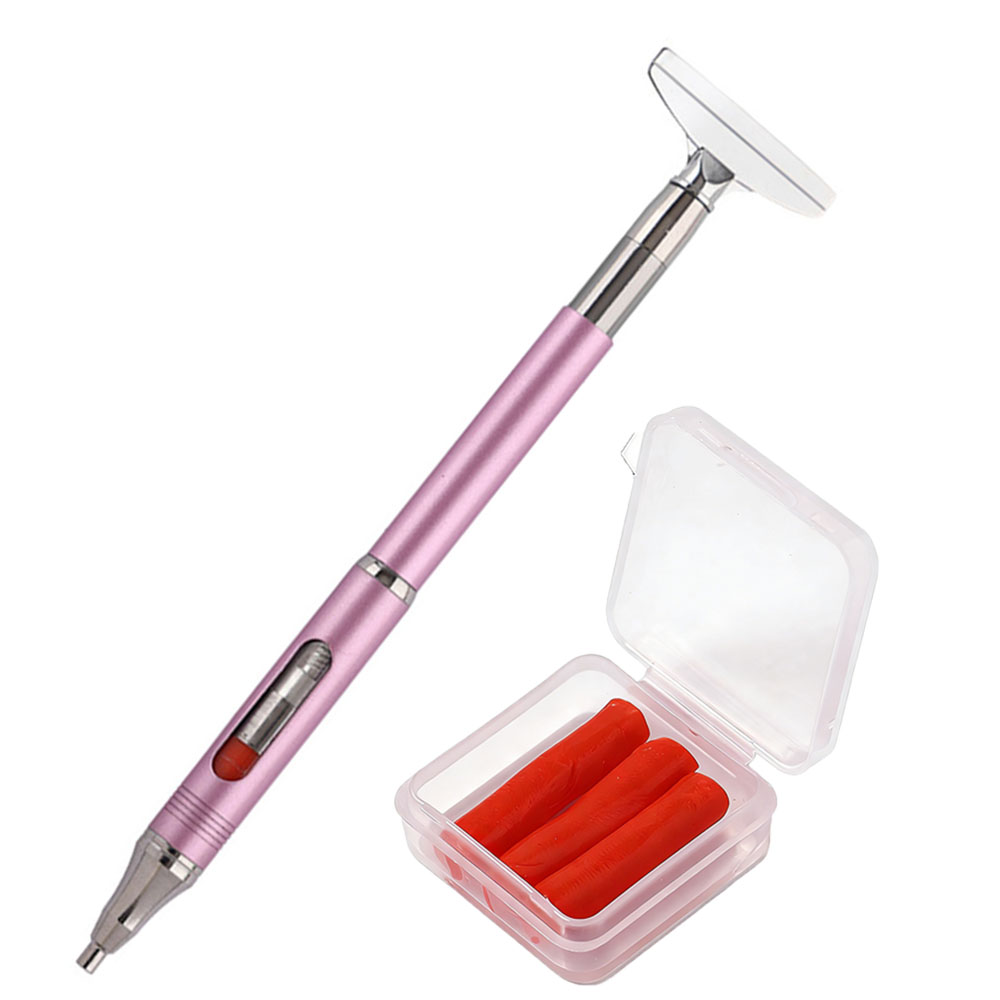 Embroidery Needle Pen - 5D DIY 다이아몬드 아트 펜, 리필