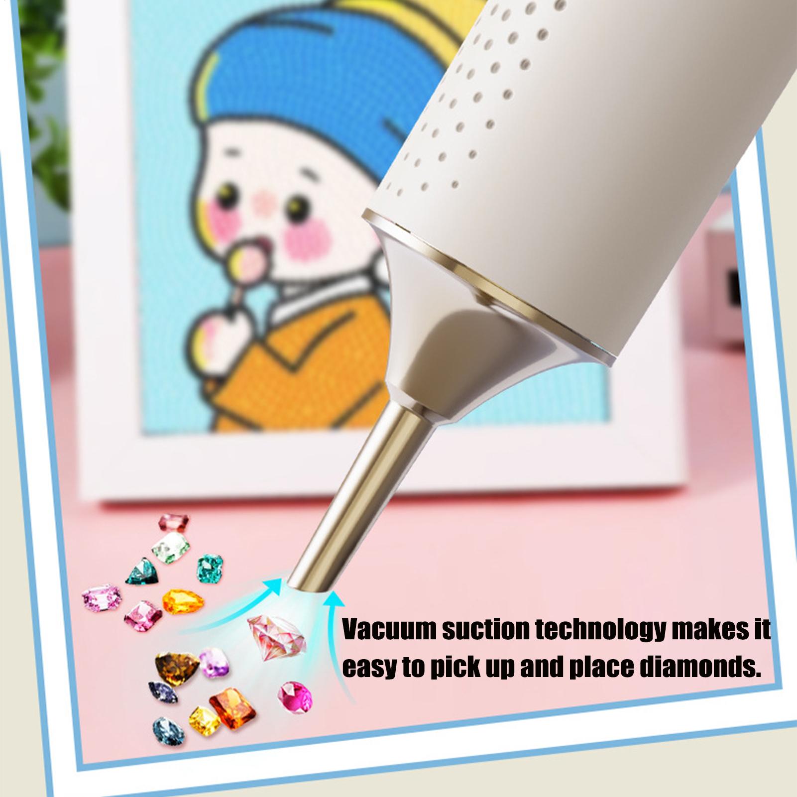 무선 다이아몬드 아트 펜 2단 속도 조절 모드 왁스 없 - Embroidery Needle Pen 리뷰 및 가격