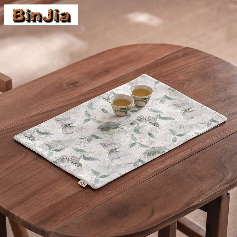 브로케이드 자수 그림자 나비 양면 티 테이블 매트 앤티 - Embroidery Cloth 리뷰 및 가격