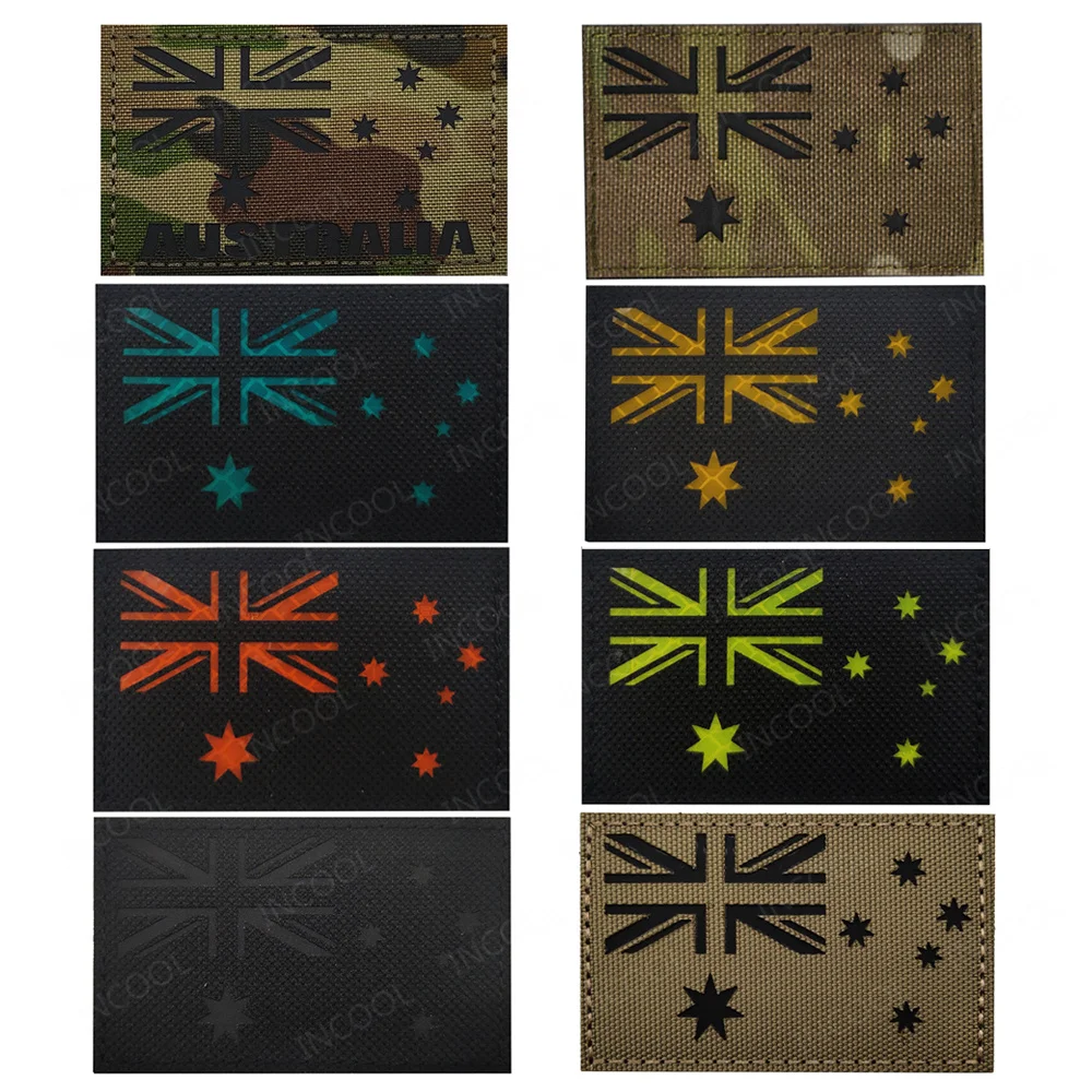 호주, 뉴질랜드, 파푸아뉴기니 반사 소재 깃발 패치,  - Embroidery In Australia 리뷰 및 가격