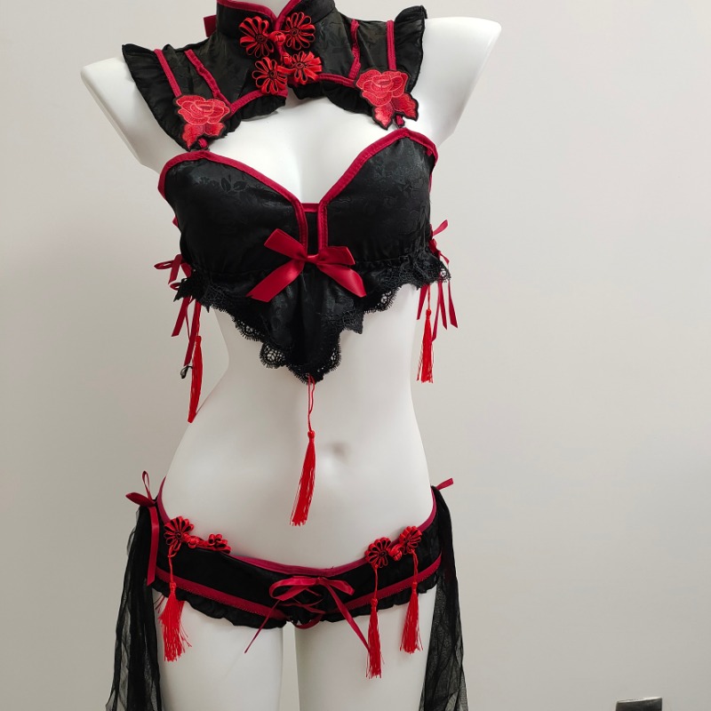 고딕 빈티지 치파오 란제리 할로윈 메이드 코스프레, 로 - Embroidery Underwear 리뷰 및 가격