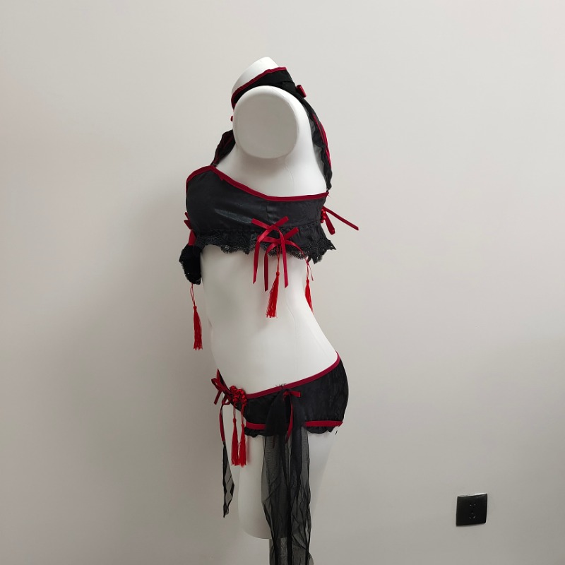 고딕 빈티지 치파오 란제리 할로윈 메이드 코스프레, 로 - Embroidery Underwear 리뷰 및 가격