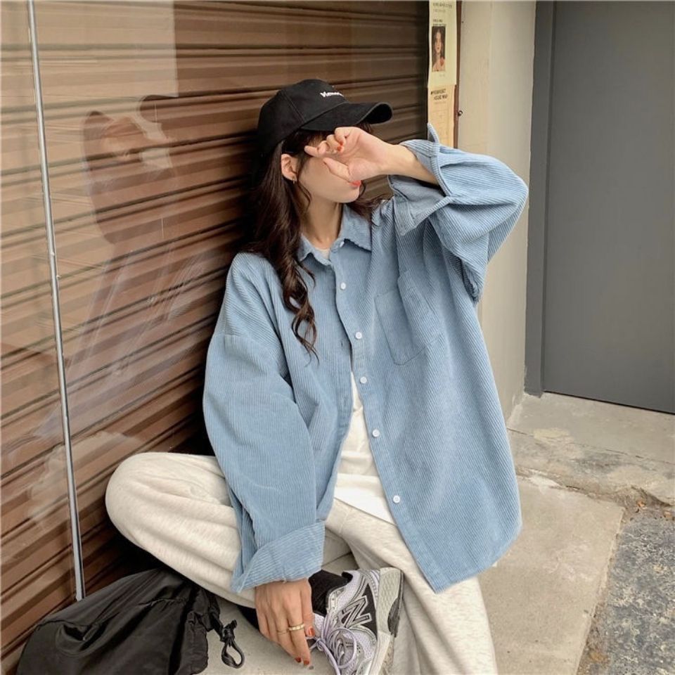 여성용 코듀로이 라펠 캐주얼 자수 상의, 디자인 감각  - Embroidery On Shirt 리뷰 및 가격