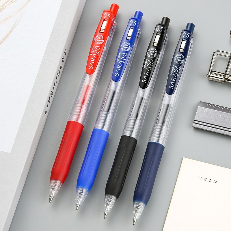 일본 얼룩말 젤 펜 SARASA JJ15 프레스 0.5 - Pilot Pen G2 리뷰 및 가격