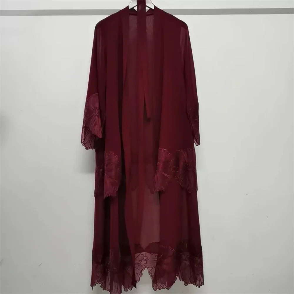 이슬람 여성 자수 맥시 드레스 Eid Ramadan 기 - Embroidery Kaftan 리뷰 및 가격