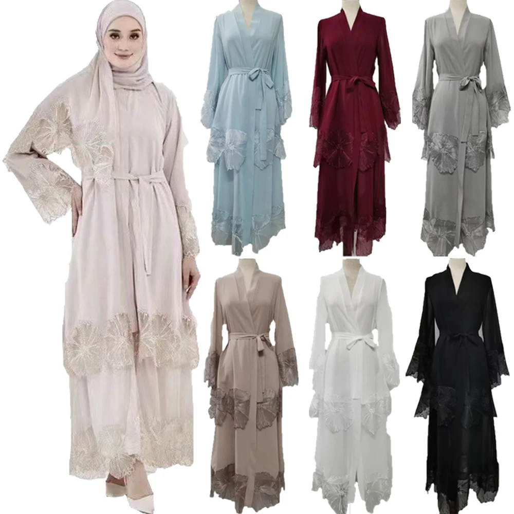 이슬람 여성 자수 맥시 드레스 Eid Ramadan 기 - Embroidery Kaftan 리뷰 및 가격