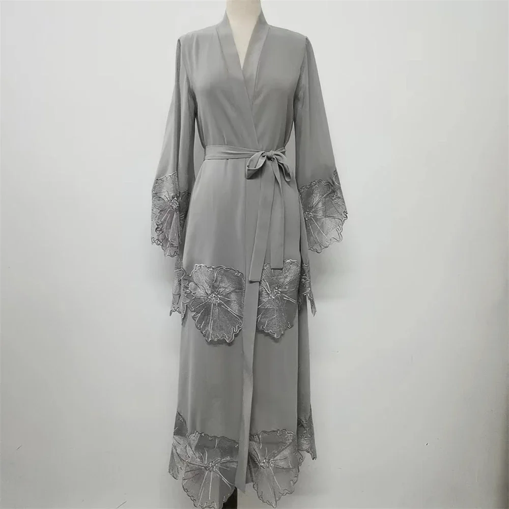 이슬람 여성 자수 맥시 드레스 Eid Ramadan 기 - Embroidery Kaftan 리뷰 및 가격