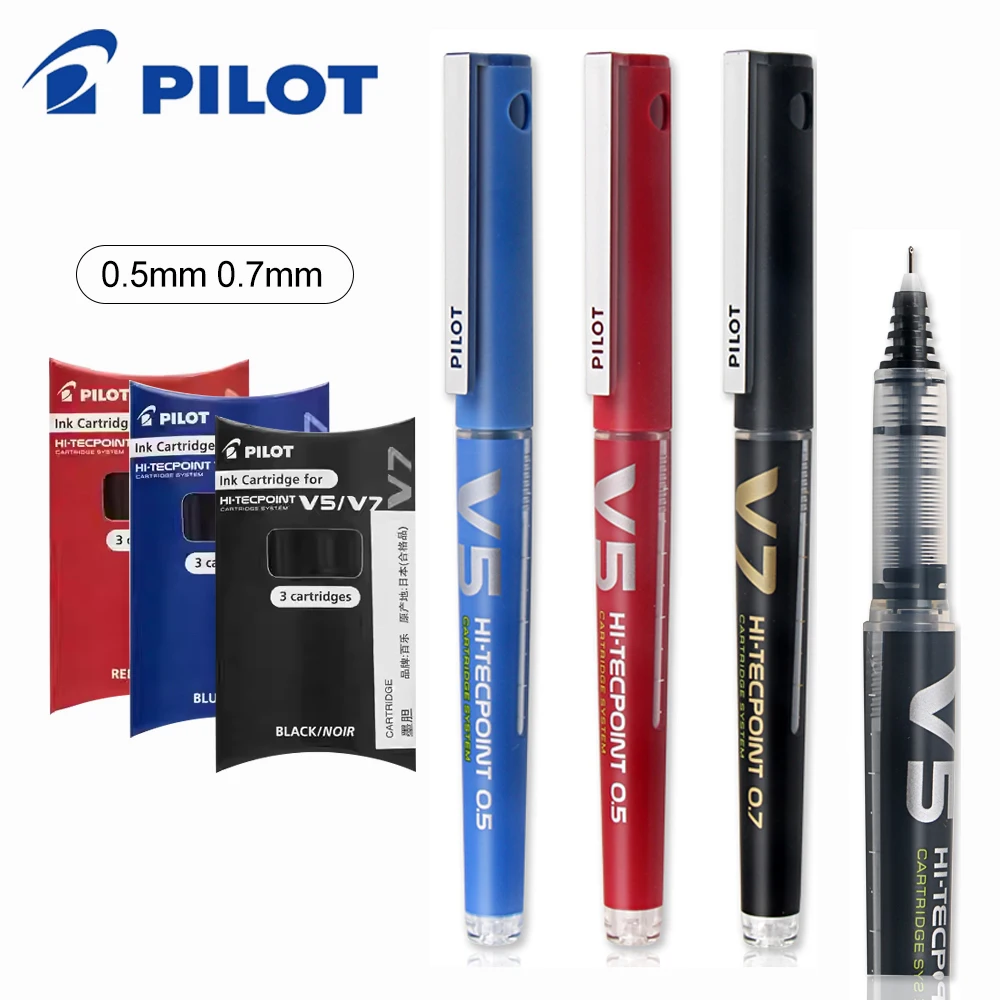 일본 파일럿 V5/V7 젤 펜 스트레이트 액체 교체 가 - Pilot Pen G2 리뷰 및 가격