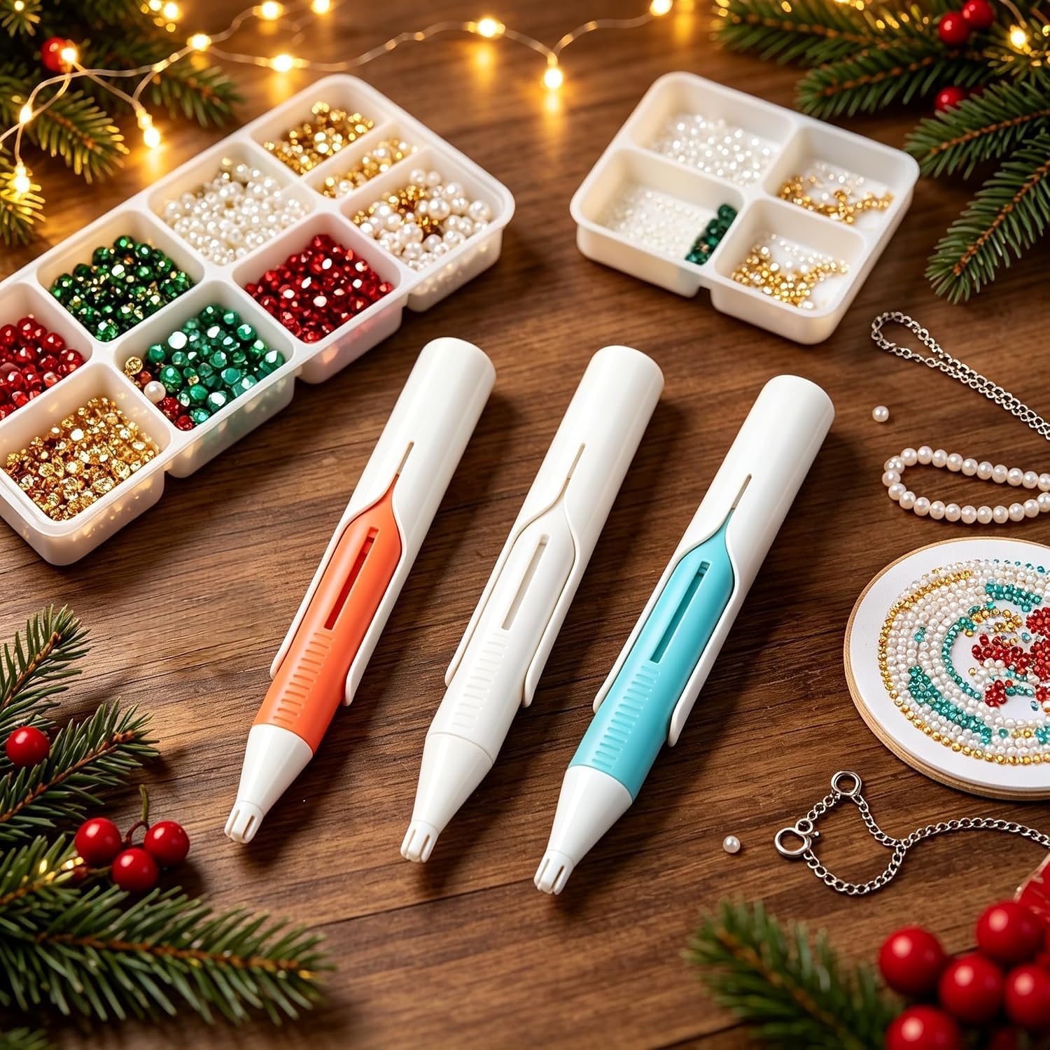 자동 다이아몬드 페인팅 아트 펜 (2.8mm 원형 드릴 - Embroidery Needle Pen 리뷰 및 가격