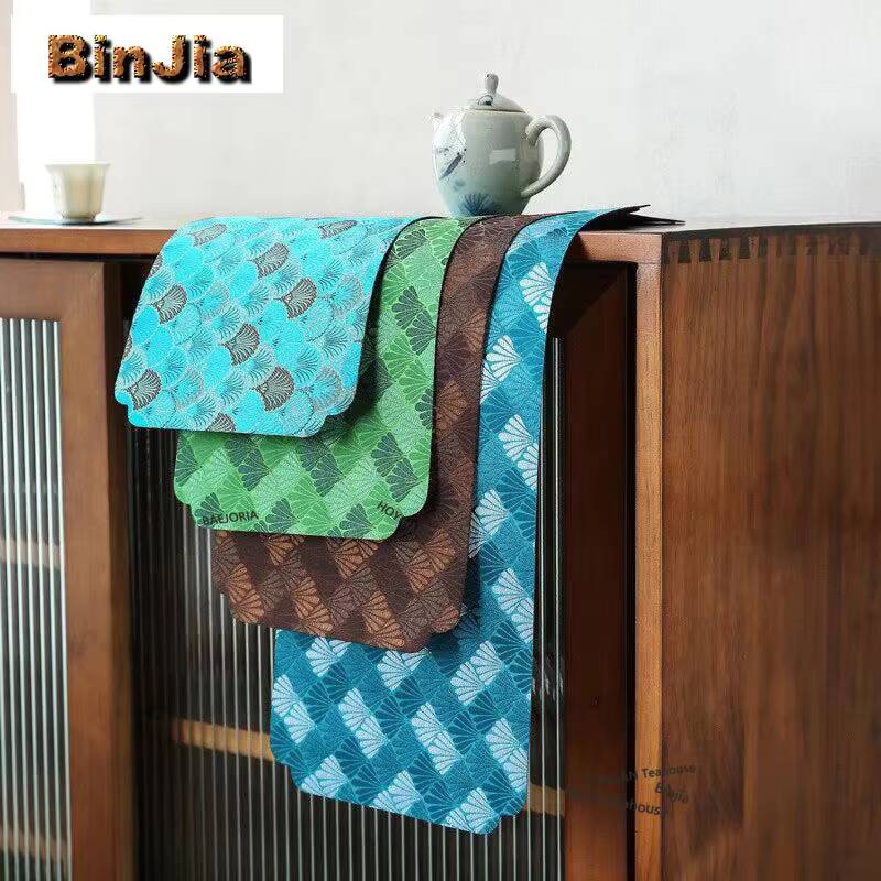 자수 브로케이드 드라이 폼 원단 티 테이블 매트 일본식 - Embroidery Cloth 리뷰 및 가격