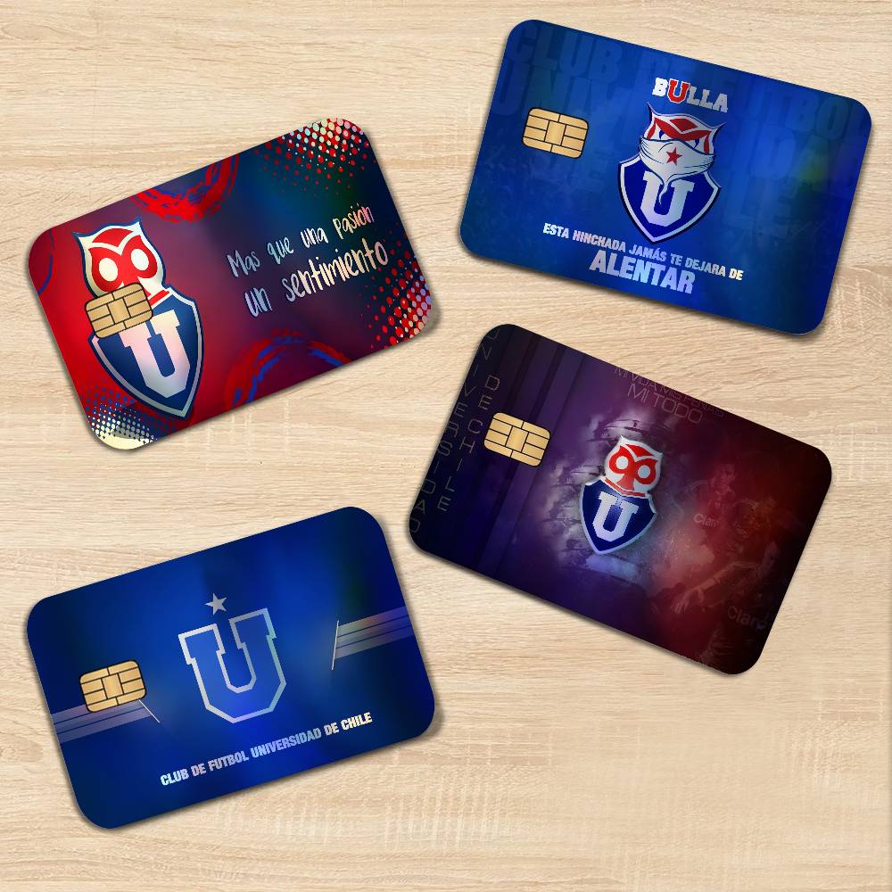 칠레 U-대학교 로고 인기 레이저 광택 은행 카드 스티 - Embroidery University 리뷰 및 가격