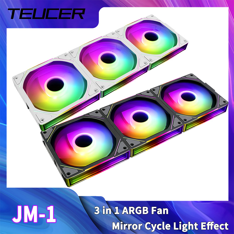 TEUCER JM-1 컴퓨터 케이스 팬 ARGB 미러  - Embroidery Effect 리뷰 및 가격