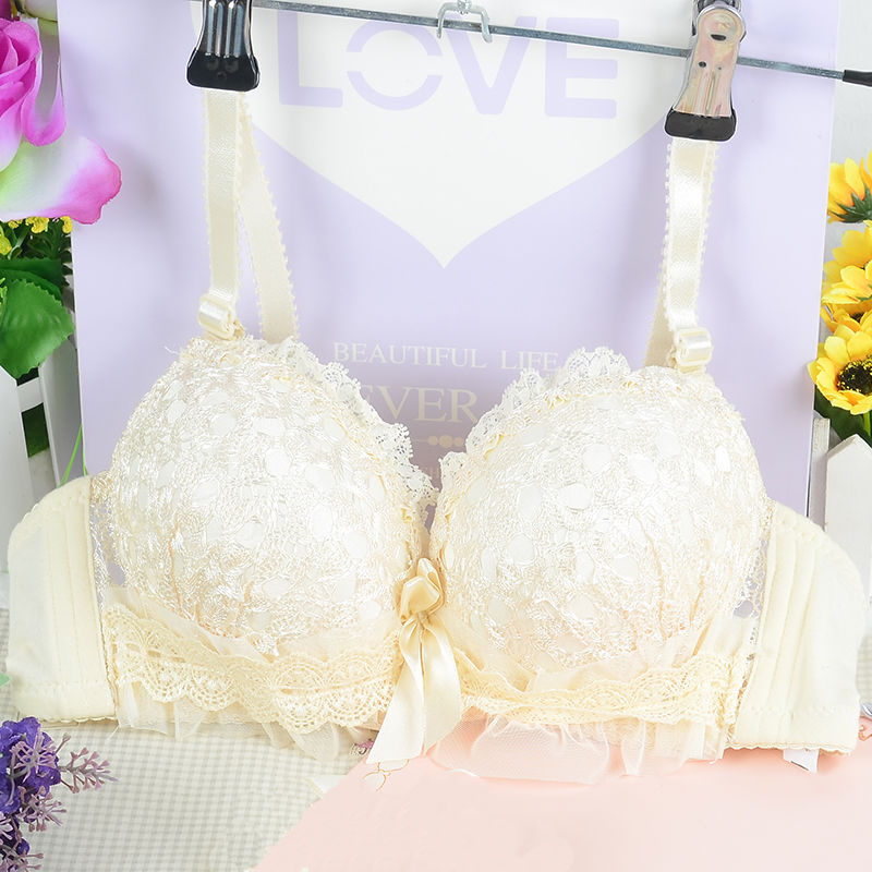 새로운 섹시한 브래지어 무선 여성은 학생을위한 흰색 검 - Embroidery Underwear 리뷰 및 가격